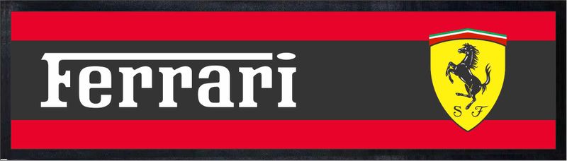 Bar Mat - Ferrari