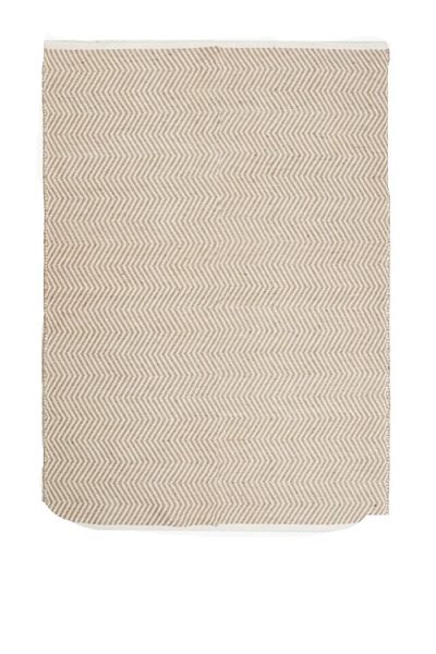 Cotton Jacquard Daru Rustic Geometric Rug, 120x170cm