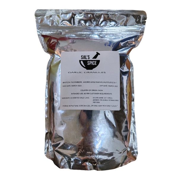 Sal's Spice Black Garlic Granules - 1kg