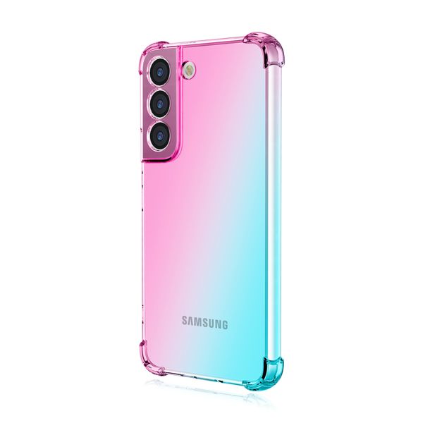 Samsung Galaxy S22 Color Gradient Phone Cover - Pink/Blue