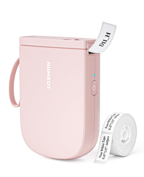 Niimbot - D11_H - 300DPI Bluetooth Thermal Label Printer &amp; Free Label Roll
