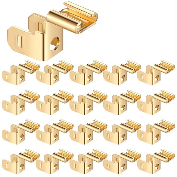 25 Pcs Piggyback Spade Connectors Chair Terminal Compatible with Universal