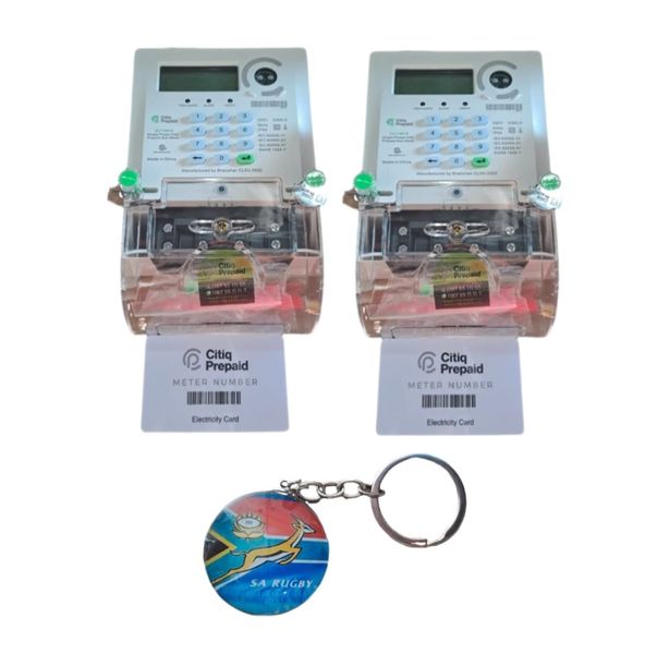 Prepaid Electricity Meter and Free Keychain