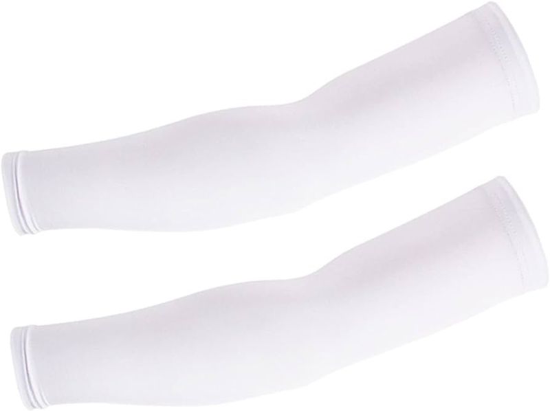 White Sports Sleeve - Warmers