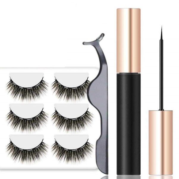 Magnetic Eyeliner Eyelash Set - Beauty Accessory - False Lashes