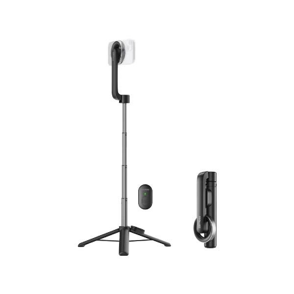 Promate MagStick Foldable Selfie Stick with Bluetooth Remote Control