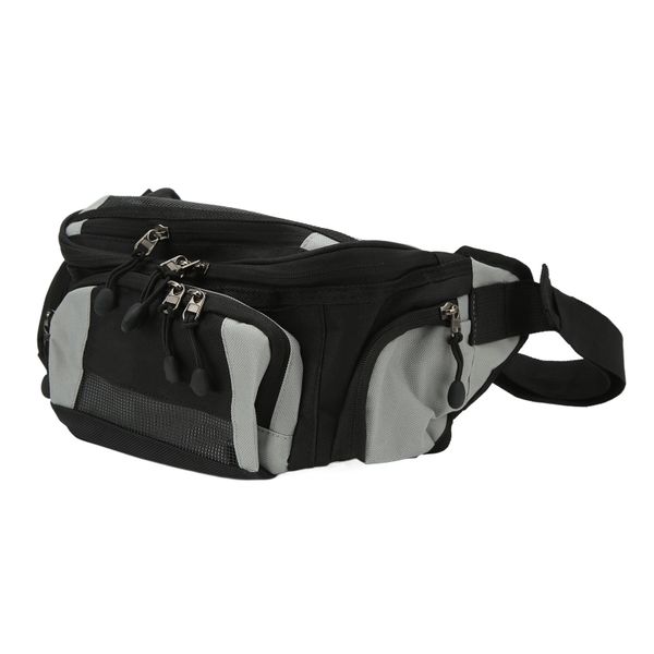 Oxford Motorcycle Waist Packbag Adjustable Belt Large Capacity Red