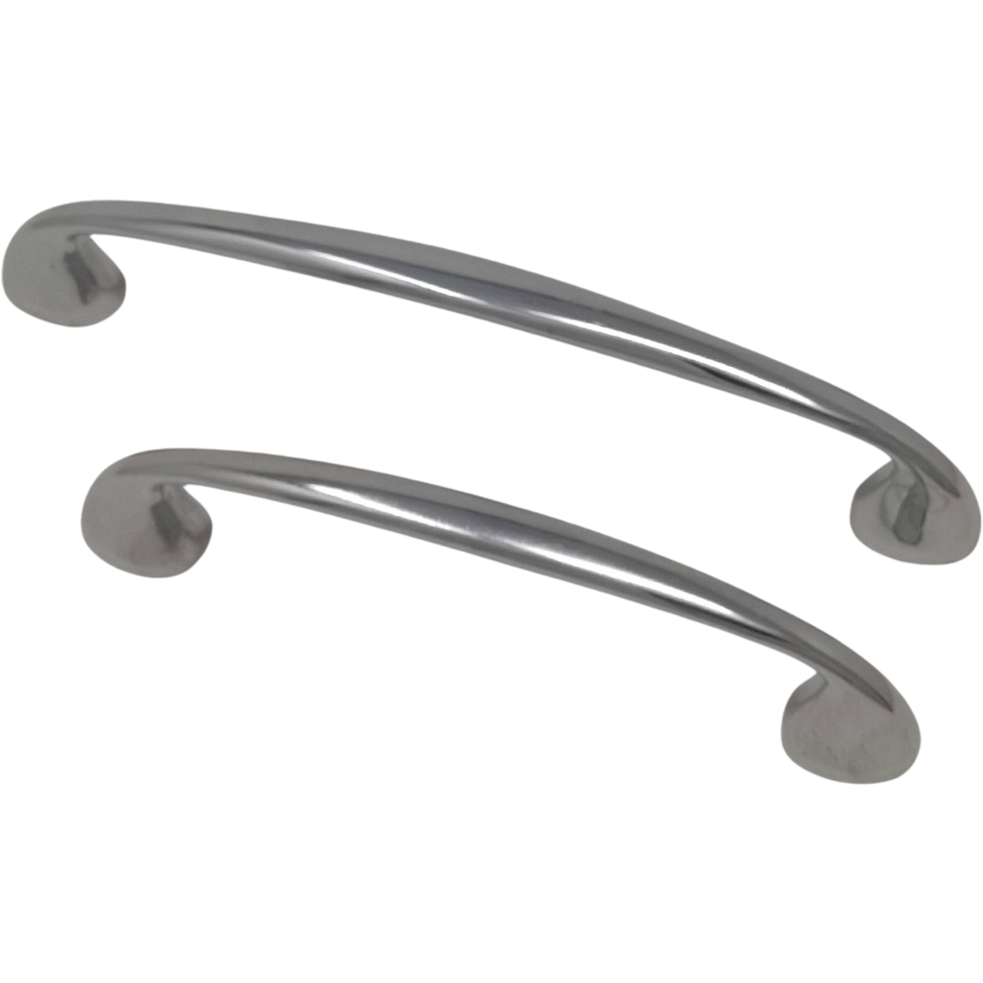 Decor Handles Shiny Chrome Cupboard Handle 96mm Buy Online in