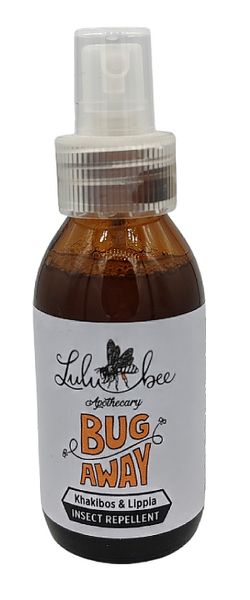 Bug Away Spray Insect Repellent 100ml With Khakibos &amp; Lippia - Lulubee