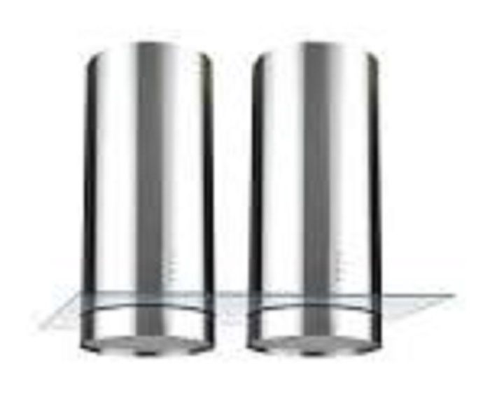 Falco - 120CM ISLAND DOUBLE ROUND S/S/GLASS EXTR
