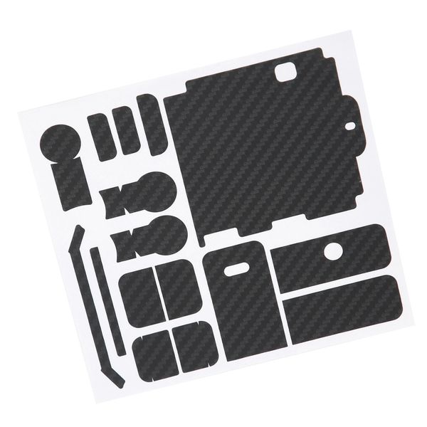 POCKET 2 PVC Skin Protective Stickers Film Carbon Grain Black