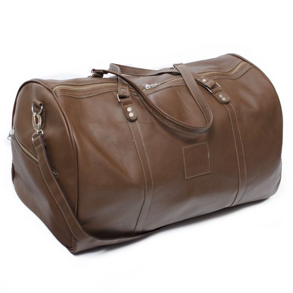 Genuine Leather Travel Duffel Bag