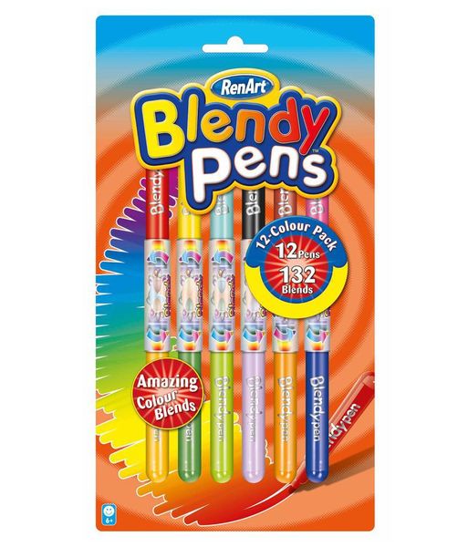 Blendy Pens - 12 Colour Pack Creating 132 Blends