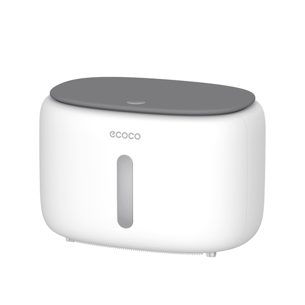 ECOCO No Drill Toilet Paper Holder - black