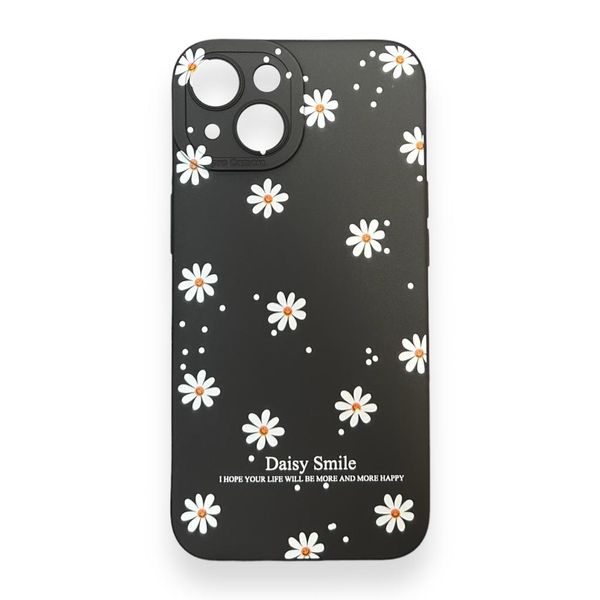 AMA Black Flower Silicon Protective Case For iPhone 13 Pro max