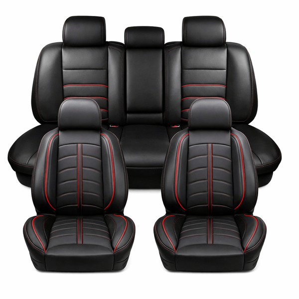 Complete Waterproof Car Seat Cover Set - 5-Piece