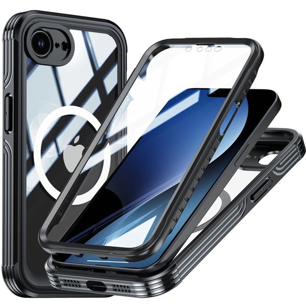 Magnetic Full Body Protection Phone Case Compatible With iPhone 16e