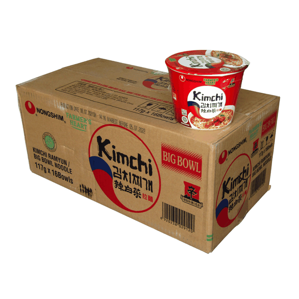 Nongshim Kimchi Ramyun Big Bowl x16 Case