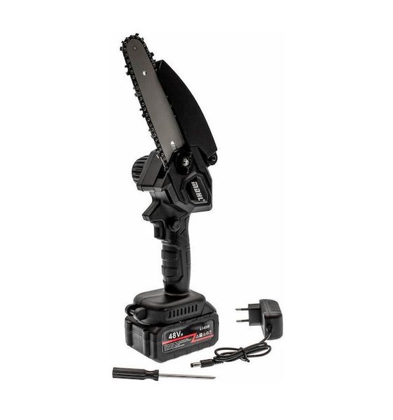 MDHL MD9998 Mini Electric Chain Saw - 48 V, Brushless, Auto-Oiling