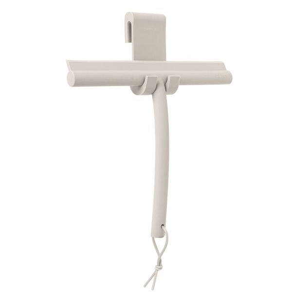 blomus Shower Squeegee Glass Cleaner in Moonbeam Beige VIPO