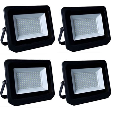 MTG - 50W LED Flood Light Outdoor IP66 Waterproof - 4 Pack Image