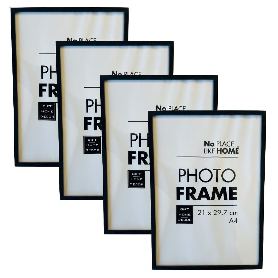 A4 slimline picture frames for photo school certificate 4 piece