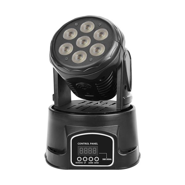 Imix LYNX 107 - 7x10W LED Moving Head Wash Light 7x 10W RGBW 4-in-1 LEDs