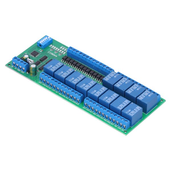 24V 12 Channel Relay Module RS485 Board N4D8C12