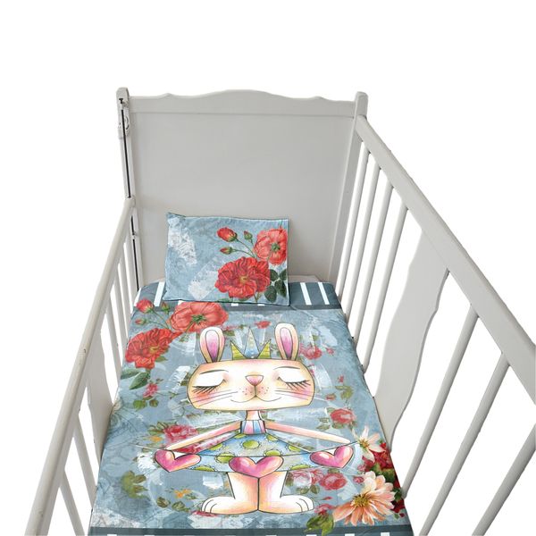 Painted Rabbit Cot Duvet Set