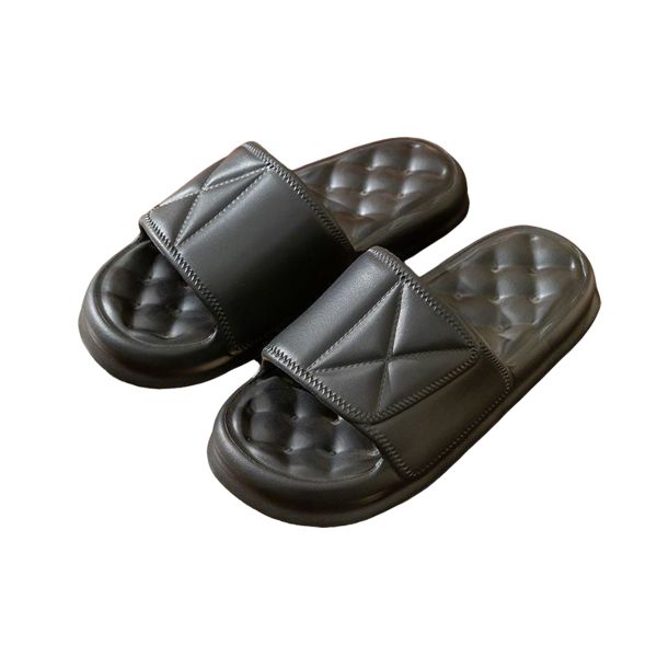 2026New EVA Platform Slide Sandals - Couples' Non-Slip Slippers for Indoor