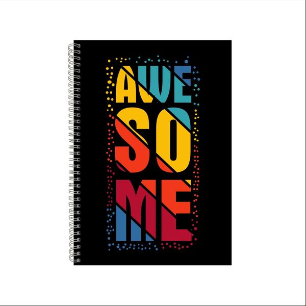 Awesome Notebook Cool Gift Idea Writing Book A4 Notepad Pad 22