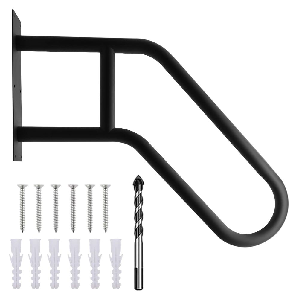 Decor Wall Mounted Support Handrail and Accessories Set of 14 (66cm)