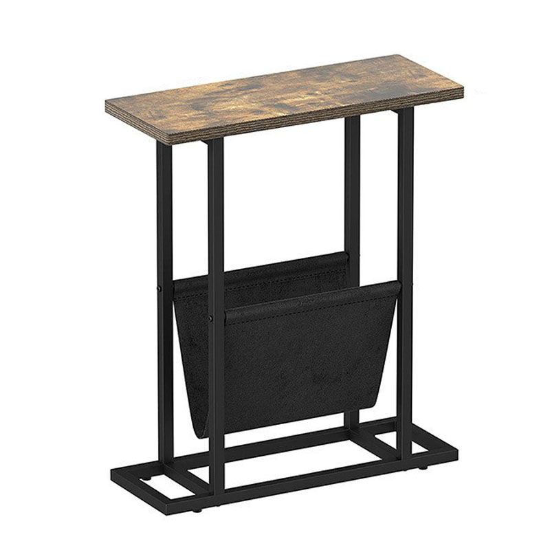 Home Living Room Simple Sofa Side Narrow Side Magazine Book Storage Rack