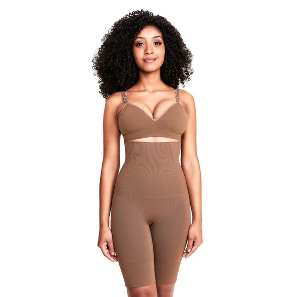 Plie Bermuda Abdominal Cocoa