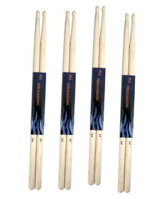 Bergen All Percussion D8-WAL5A Drumsticks - 5A Walnut - Pack of 4