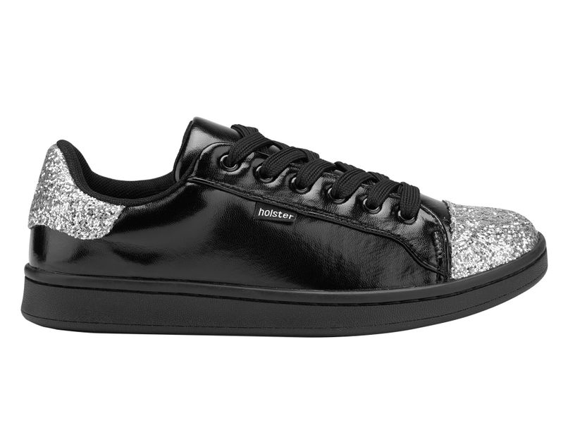 Holster Stardust Black Sole Silver Caps
