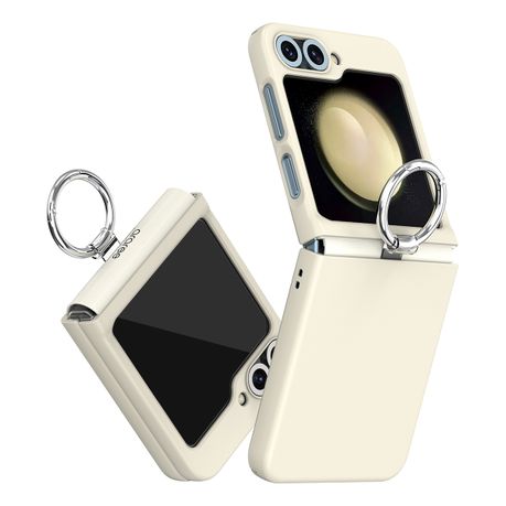 Araree Aero Flex R Case with Ring for Samsung Galaxy Flip 6 - Cream Image