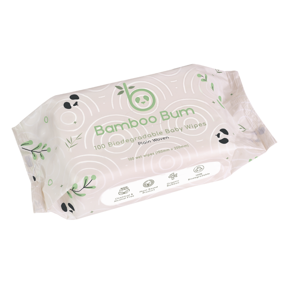 Bamboo Bum Biodegradable Baby Wet Wipes