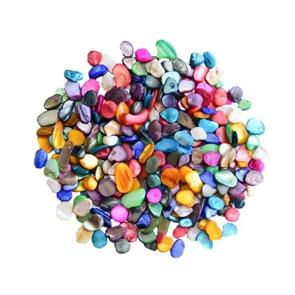 Craft DIY Mini Colourful Shell Fragment Mosaic Tilesc (250g)