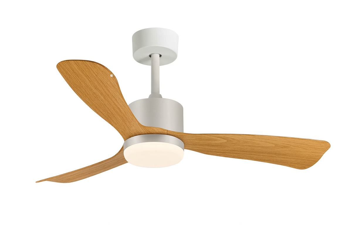 LED Light Ceiling Fan With Remote - 107cm