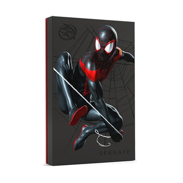 Seagate 2TB Firecuda Marvel Miles Morales Spider-Man Gaming HDD USB 3.0 RGB