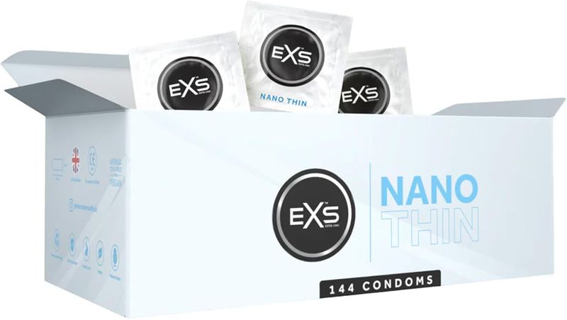 EXS Nano Thin Condoms - 144 Pack