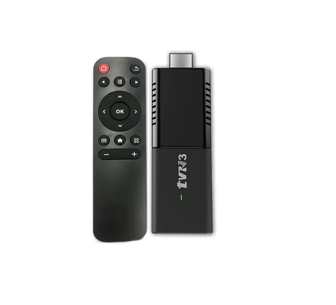 4K UltraHD Android TV TVR3 Stick with Bluetooth Remote tvr3