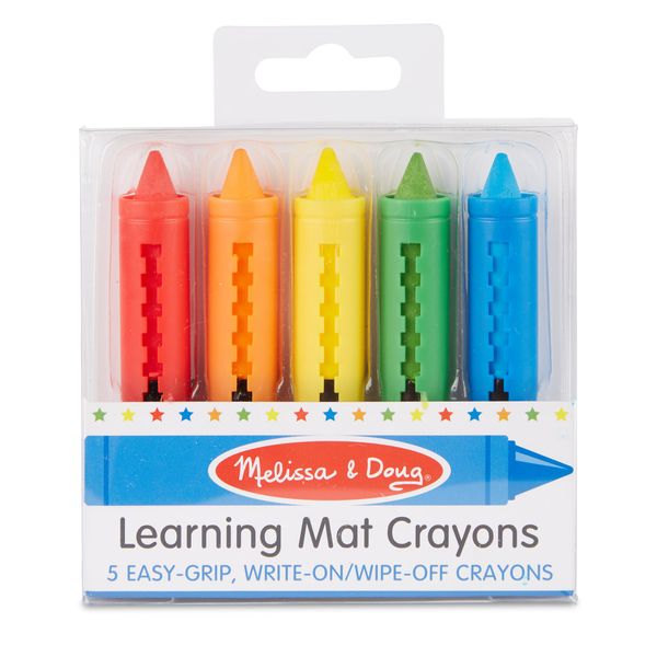 Melissa &amp; Doug Learning Mat Crayons