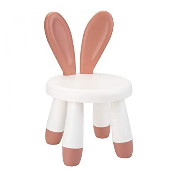Kids Chair Bunny Ears - Matt Red