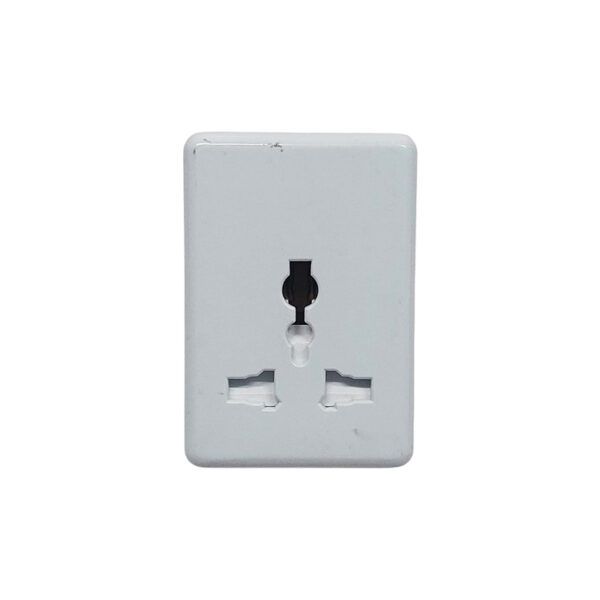 PLUGON Universal Travel Plugtop Adaptor UK / EU / US to SA 2 x 3-pin outlet