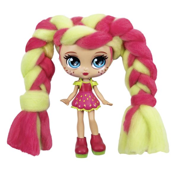 Candylocks Straw Mary Deluxe 7-inch Doll with 12-inch hair