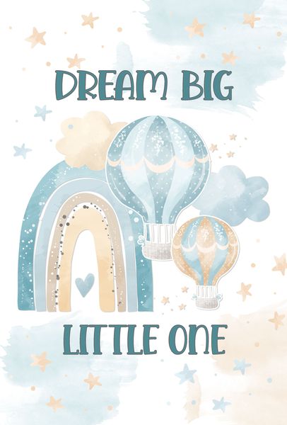 Wall Art - Dream Big Little One