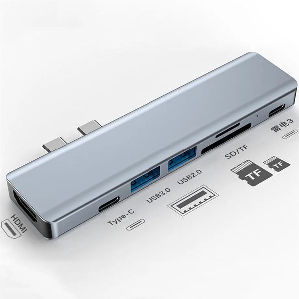 7 in 2 USB-C Hub For MacBook Pro / MacBook Air