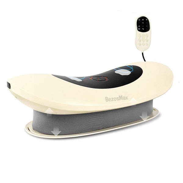 BezosMax Electric Lumbar Traction with 3 Mode, Wireless Back Waist Massager
